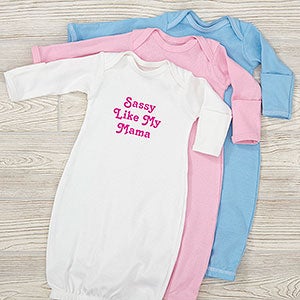You Name It Personalized Baby Gown - 28256-G