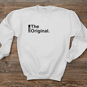 The Legend Continues Personalized Hanes Crewneck Sweatshirt - 28258-WS