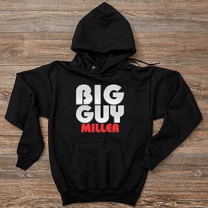 Big Guy Personalized Hanes® Adult Hooded Sweatshirt - 28276-S
