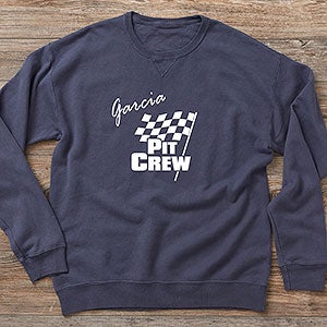 Pit Crew Personalized Hanes® Adult ComfortWash™ Sweatshirt - 28289-CWS