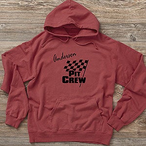 Pit Crew Personalized Hanes® Adult ComfortWash™ Hoodie - 28289-CWHS