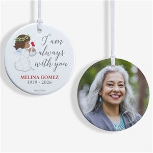 Precious Moments® Memorial Personalized Ornament- 2.85 Glossy- 2 Sided - 28332-2