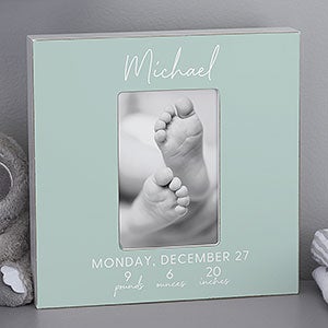 Simple and Sweet Baby Personalized 4x6 Box Frame Vertical - 28421-BV