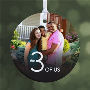Number Of Us Personalized Photo Ornament - 1 Sided Glossy - 28445-1S