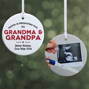 Promoted To... Personalized Ornament - 2 Sided Glossy - 28450-2S