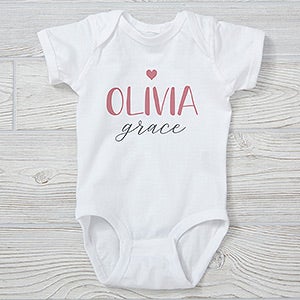 Loving Name Personalized Baby Bodysuit - 28484-CBB