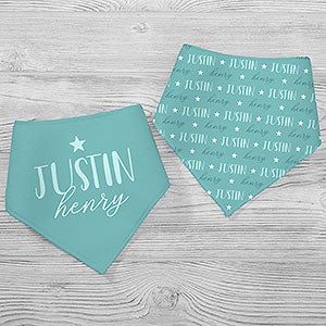 Loving Name Personalized Bandana Bibs - Set of 2 - 28486-BB