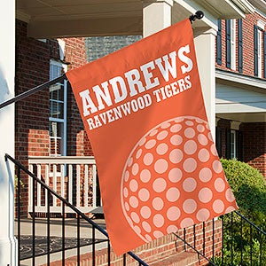 Golf Personalized House Flag - 28518