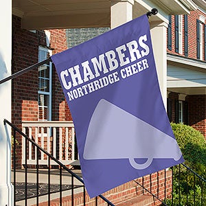 Cheerleading Personalized House Flag - 28522