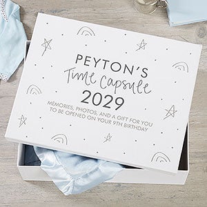 Personalized Time Capsule Keepsake Box - Boy - 12x15 - 28546