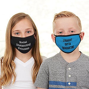 Kids Expressions Personalized Kids Face Mask - 28606