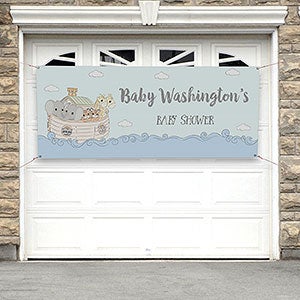Precious Moments® Noahs Ark Personalized Baby Shower Banner - 30x72 - 28624