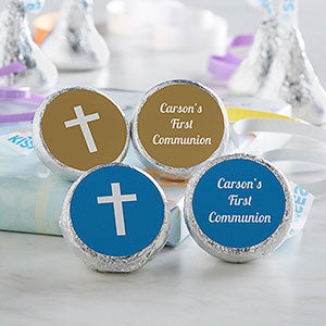 Choose Your Icon Communion Personalized Candy Stickers - 28651