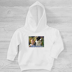Photo Joy Personalized Toddler Hooded Sweatshirt - 28666-CTHS