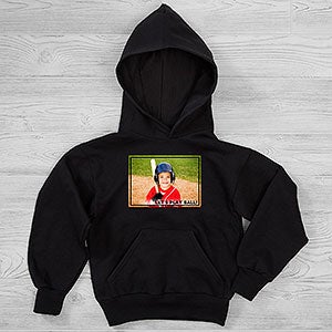 Photo Joy Personalized Hanes® Kids Hooded Sweatshirt - 28666-YHS