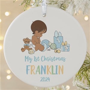 Precious Moments® Our Favorite Gift Baby Boy Ornament - 1 Sided Matte - 28698-1L