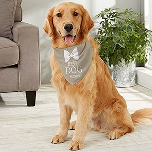 Best Dog Personalized Wedding Dog Bandana - Large - 28720-L
