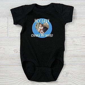 Photo Message Personalized Baby Bodysuit - 28747-CBB