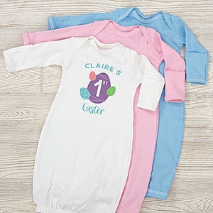 Baby’s First Easter Personalized Baby Gown - 28777-G