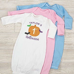 First Halloween Personalized Baby Gown - 28779-G