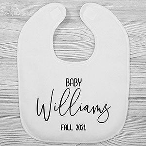 Custom Baby Bibs Burp Cloths I Love My Uncle Style B Cotton Baby Items for Baby Girl /& Boy White Black Design Only