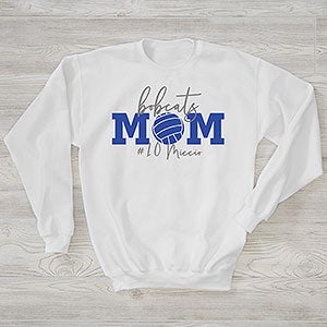 Sports Mom Personalized Hanes Crewneck Sweatshirt - 28836-WS