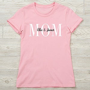 Mom Personalized Next Level™ Ladies Fitted Tee - 28860-NL