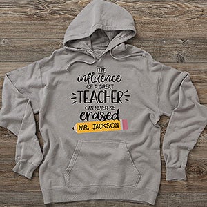 Influence Of A Great Teacher Personalized Hanes ComfortWash Hoodie - 28882-CWHS