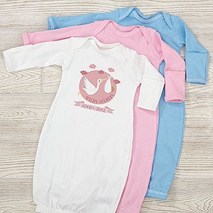 It’s A Girl Personalized Personalized Baby Gown - 28891-G