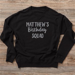 Family Birthday Personalized Hanes® Adult ComfortWash™ Sweatshirt - 28918-CWS