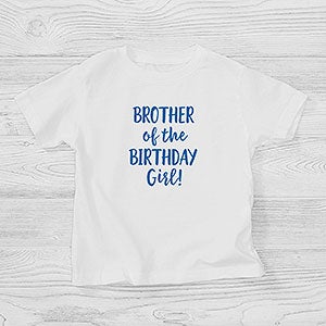 Family Birthday Personalized Toddler T-Shirt - 28920-TT