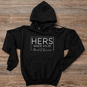 Im Yours Personalized Hanes Mens Hooded Sweatshirt - 28942-BS