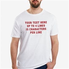 Write Your Own Personalized Hanes® Mens T-Shirt - 28944-AT