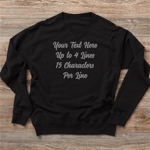 Write Your Own Personalized Hanes Mens ComfortWash Sweatshirt - 28945-CWS