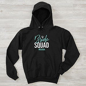 Bride Squad Personalized Hanes® Adult Hooded Sweatshirt - 29043-BHS