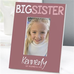Big Sister Personalized  4x6 Tabletop Frame - Vertical - 29050-V