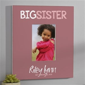 Big Sister Personalized 5x7 Wall Frame - Vertical - 29050-WV
