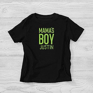 Mama's Boy Personalized Toddler T-Shirt - 29106-TT