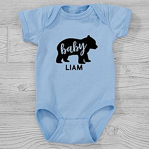 Baby Bear Personalized Baby Bodysuit - 29110-CBB