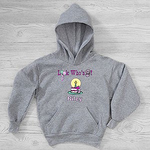 Birthday Kid Personalized Hanes® Kids Hooded Sweatshirt - 29121-YHS