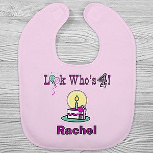 Birthday Kid Personalized Baby Bib - 29123-B