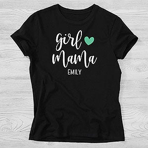 Girl Mama Personalized Hanes® Ladies Fitted Tee - 29130-FT
