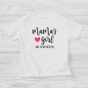 Mama's Girl Personalized Toddler T-Shirt - 29133-TT
