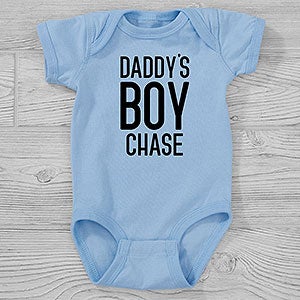 Daddy's Boy Personalized Baby Bodysuit - 29144-CBB