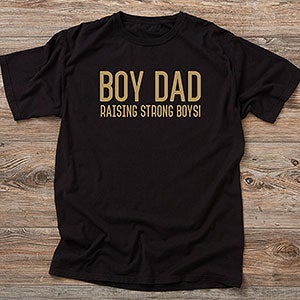 Boy Dad Personalized Hanes® Adult ComfortWash™ T-Shirt - 29148-CWT