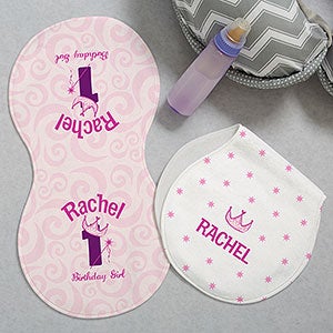 Birthday Princess Personalized Baby Burps - 29157-B