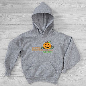 Cutest Pumpkin In The Patch Personalized Hanes Kids Sweatshirt - 29213-YHS