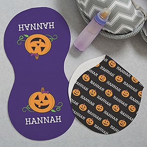 Cutest Pumpkin In The Patch Personalized Burp Cloths - Set of 2 - 29216-B