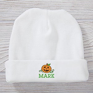 Cutest Pumpkin In The Patch Personalized Baby Hat - 29217-H