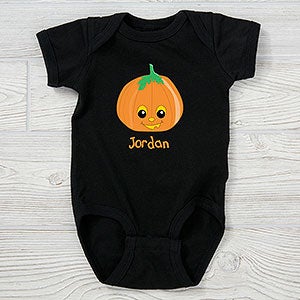 Pumpkin Pal Personalized Halloween Baby Bodysuit - 29224-CBB
